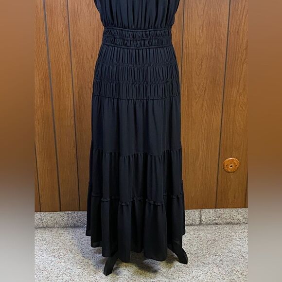 Derek Lam 10 Crosby Sleeveless Tiered Midi-Dress size 10 - Picture 13 of 16